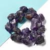 Raw Rough Natural Amethyst Beads Strands G-J388-A11-01-2