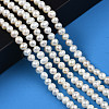 Natural Cultured Freshwater Pearl Beads Strands PEAR-N013-05C-6
