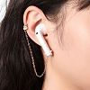 Creative Heart Cubic Zirconia Earring Strap EJEW-JE04691-4