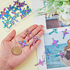 SUPERFINDINGS 30Pcs 3 Style 304 Stainless Steel Pendants STAS-FH0001-70-3
