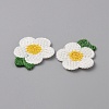 Crochet Flower Appliques DIY-WH0502-05F-2