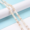 Natural Freshwater Shell Beads Strands X-SHEL-G011-09-A02-2