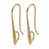 Brass Earring Hooks KK-H502-11G-1