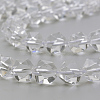 Natural Quartz Crystal Beads Strands G-S149-6mm-24-2