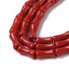 Dyed Synthetic Coral Beads Strands CORA-P010-03-3