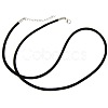 Leather Cord Necklace Jewelry Making X-NFS058-1-1