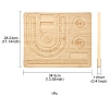 Rectangle Wood Bracelet Design Boards TOOL-YWC0003-03A-4