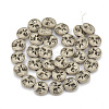 Electroplate Non-magnetic Synthetic Hematite Beads Strands G-N0322-05J-2