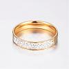 304 Stainless Steel Couple Rings RJEW-P057-05-3