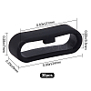 Gorgecraft Silicone Replacement Watch Band Strap Loops SIL-GF0001-09-2