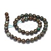 Natural Chrysocolla Beads Strands G-O201A-18A-2