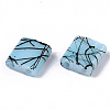 2-Hole Drawbench Glass Seed Beads SEED-S023-43C-03-2