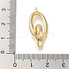 Brass Fold Over Clasp KK-H480-15G-3