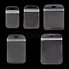 Nbeads 250Pcs 5 Styles Transparent Plastic Zip Lock Bags OPP-NB0001-03-7