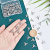 Unicraftale 60Pcs 304 Stainless Steel Charms STAS-UN0041-55-3