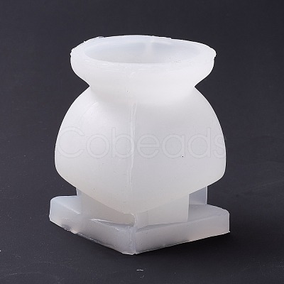 3D Human Face Candle Food Grade Silicone Molds DIY-C027-02-1