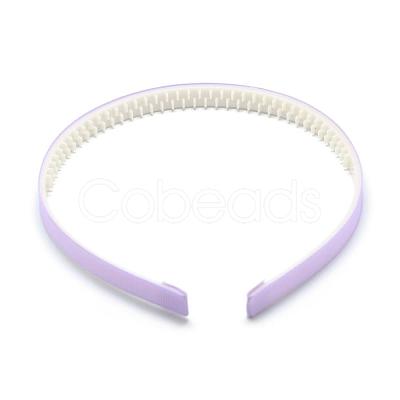 Plain Plastic Hair Band Findings OHAR-Q275-03G-1