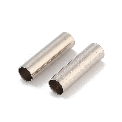 Brass Tube Beads KK-B120-03F-P-1