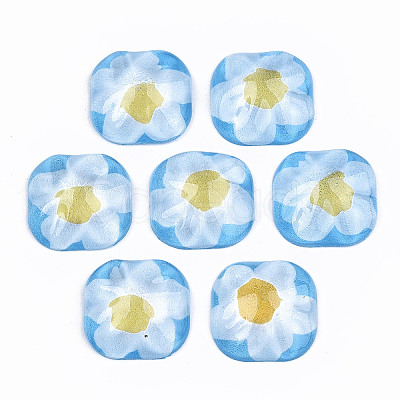 Translucent Acrylic Cabochons KY-T022-13-1