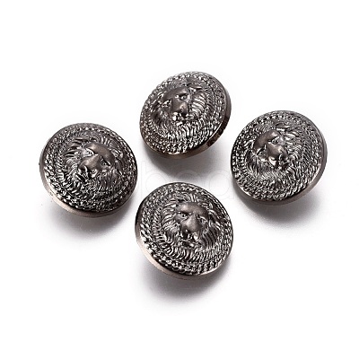 Alloy Shank Button BUTT-WH0014-07B-1