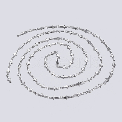 Tarnish Resistant 304 Stainless Steel Chains STAS-P197-057P-1