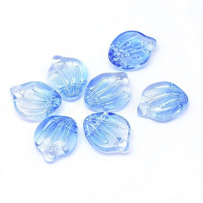 Transparent Glass Charms GLAA-H016-01A-1-1