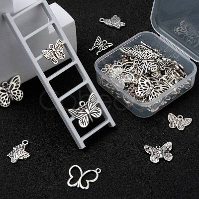 72Pcs 18 Style Tibetan Style Alloy Pendants X1-TIBEP-LS0001-10-1