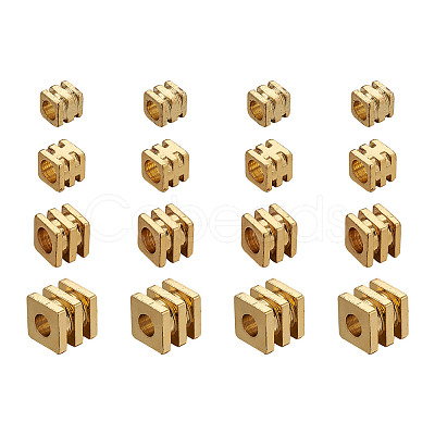 Brass Spacer Beads KK-PJ0001-12G-1