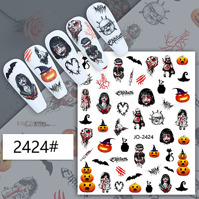 Halloween Themed Nail Art Stickers MRMJ-N033-2424-1