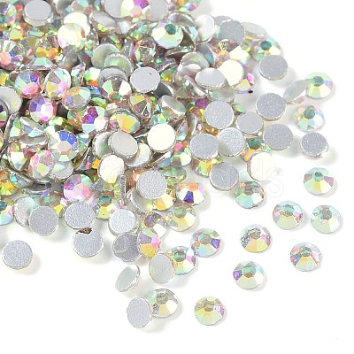 Glass Flat Back Rhinestone RGLA-C002-SS10-101-1