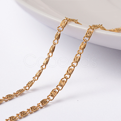 Ion Plating(IP) 304 Stainless Steel Lumachina Chains CHS-H007-28G-1