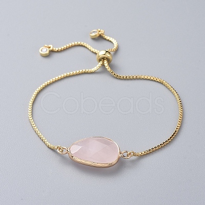 Brass Bolo Slider Bracelets BJEW-JB04688-M-1