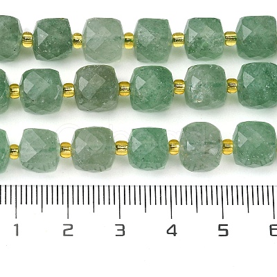 Natural Green Strawberry Quartz Beads Strands G-Q010-A20-01-1