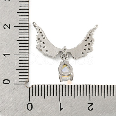 Brass Micro Pave  Cubic Zirconia Pendant KK-Q812-02C-1