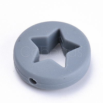 Food Grade Eco-Friendly Silicone Focal Beads SIL-T040-08-1