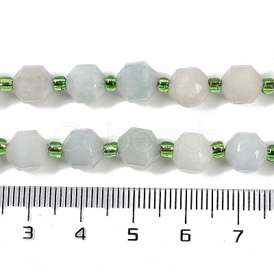 Natural Myanmar Jade Beads Strands G-O201B-120F-1