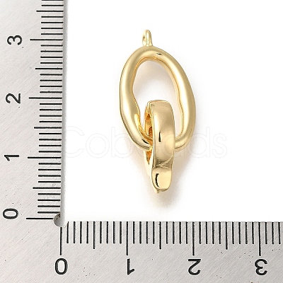 Brass Fold Over Clasp KK-H480-15G-1