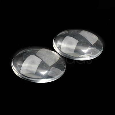 Transparent Glass Cabochons GGLA-G013-1