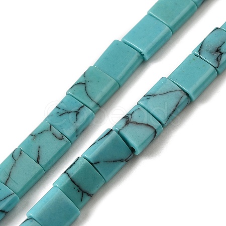 Synthetic Turquoise Beads Strands G-F762-A02-01-1