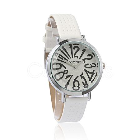 High Quality Imitation Leather Wristwatch Quartz Watches X-WACH-I014-F02-1