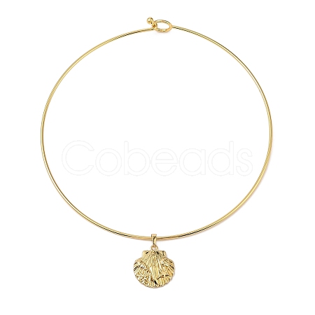 Brass Charm Bangles BJEW-Q350-07C-G-1