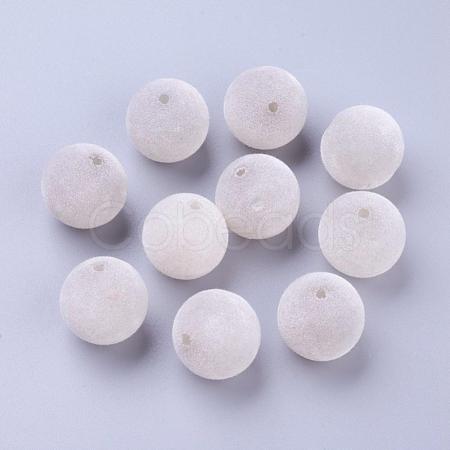 Bubblegum Color Chunky Acrylic Beads PL173Y-1-1