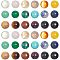 Gemstone Cabochons, Half Round/Dome, 8x4mm, 36pcs/box