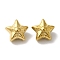 304 Stainless Steel Beads, Star, Golden, 8.5x8.5x6mm, Hole: 0.7mm