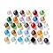 K9 Glass, Imitation Austrian Crystal Beads, Faceted, Bicone, Mixed Color, 6x6x6mm, Hole: 0.9mm