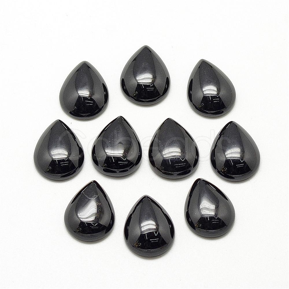 Cheap Natural Black Stone Cabochons Online Store - Cobeads.com