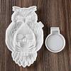 Halloween Owl Skull Candle Holder DIY Silicone Statue Molds SIL-F007-05-2