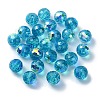 AB Color Plated Glass Beads EGLA-P059-02A-AB15-1