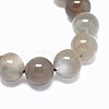 Natural Grey Moonstone Beads Strands G-F632-29-05-2