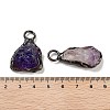 Natural Amethyst Big Pendants G-A221-07-3